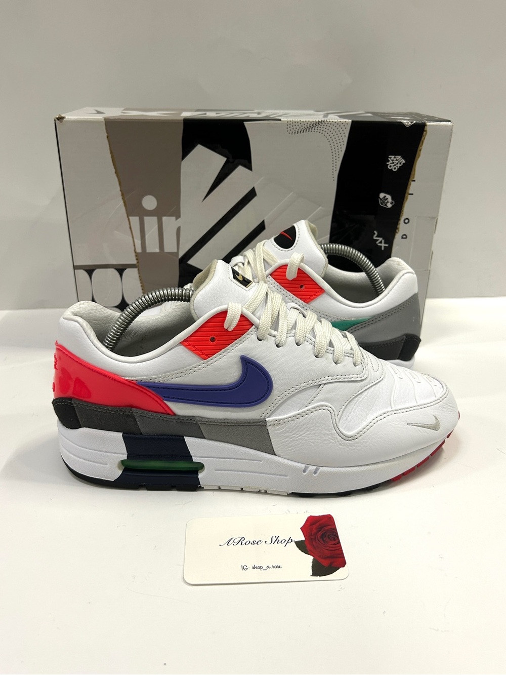 Nike Air Max 1 ‘Evolution of Icons’ (CW6541 100) Shoes Size: 8 M